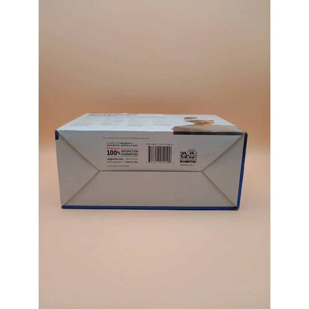 Walgreens Air Compression Head & Temple Massager‎ Adjustable Rechargeable White